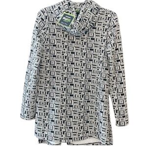 🎁 NWT Pure Essence Cowl neck stretch top